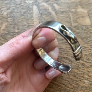 Sterling silver “Until there’s a cure” bracelet